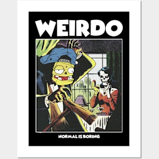 WEIRDO Posters and Art